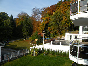 Blick vom S&uuml;d-West-Balkon